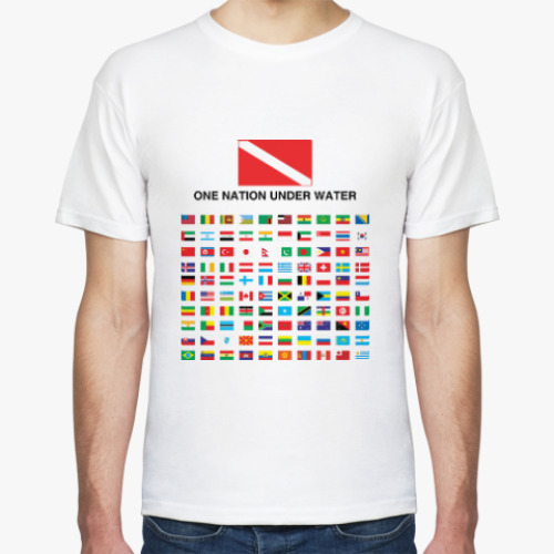 Футболка One Nation Under Water
