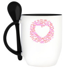 Кружка с ложкой