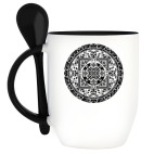 Кружка с ложкой