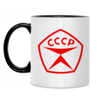 Кружка двухцветная