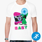 Мужская спортивная футболка