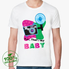 Мужская футболка органик