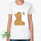 Женская футболка органик