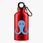 Металлическая бутылка 400 мл UV-DTF