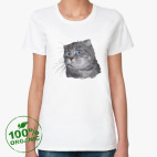 Женская футболка органик