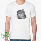 Мужская футболка органик