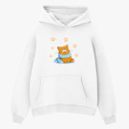 Толстовка худи оверсайз