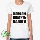 Женская футболка органик