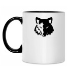 Кружка двухцветная