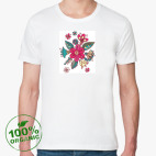 Мужская футболка органик