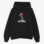 Толстовка худи оверсайз