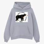 Толстовка худи оверсайз