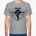 Классическая футболка Стальной алхимик