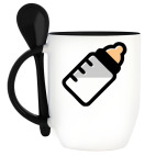 Кружка с ложкой