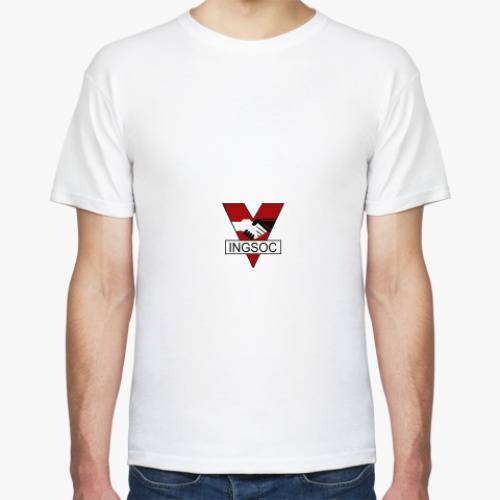 Футболка с принтом АНГСОЦ