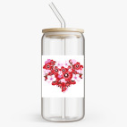 Банка с бамбуковой крышкой