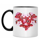 Кружка двухцветная