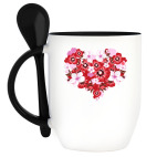 Кружка с ложкой