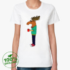 Женская футболка органик