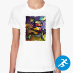 Женская спортивная футболка