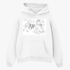 Толстовка худи оверсайз