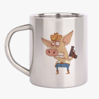 Кружка металлическая