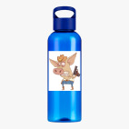 Прозрачная спортивная бутылка