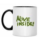 Кружка двухцветная