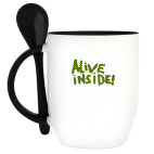 Кружка с ложкой