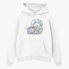 Толстовка худи оверсайз