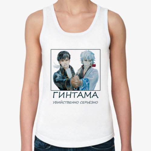Женская майка с принтом Гинтама