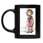 Кружка цветная UV-DTF