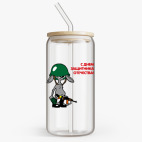 Банка с бамбуковой крышкой