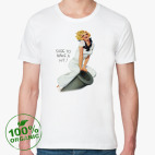 Мужская футболка органик