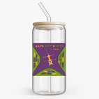 Банка с бамбуковой крышкой