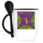 Кружка с ложкой