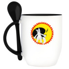 Кружка с ложкой