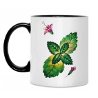 Кружка двухцветная