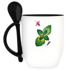 Кружка с ложкой