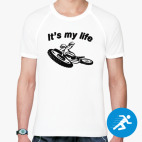 Мужская спортивная футболка