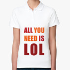 Женская рубашка поло