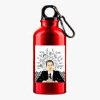 Металлическая бутылка 400 мл UV-DTF