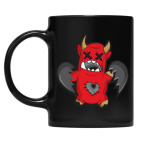 Кружка цветная UV-DTF