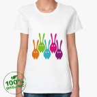 Женская футболка органик