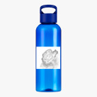 Прозрачная спортивная бутылка