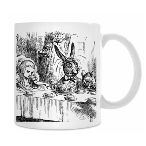 Кружка с принтом Чаепитие