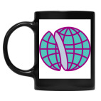 Кружка цветная UV-DTF