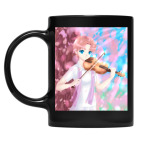 Кружка цветная UV-DTF