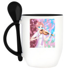 Кружка с ложкой