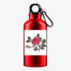 Металлическая бутылка 400 мл UV-DTF